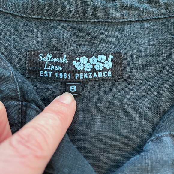 Seasalt Nicky Berry 100% Linen tunic sz8 - Picture 2 of 4